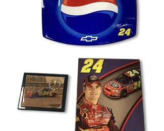 Three Jeff Gordon NASCAR Signs