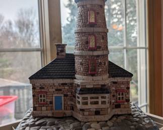 Bright light in a mini town