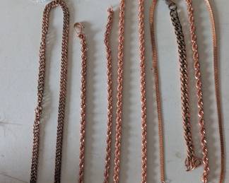 Copper jewelry 