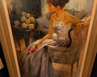 Commissioned painting 