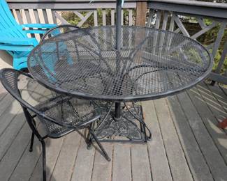 Vintage outdoor dining