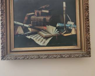 Framed Art Print in Victorian Frame