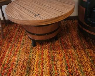 Barrel Furniture End Table