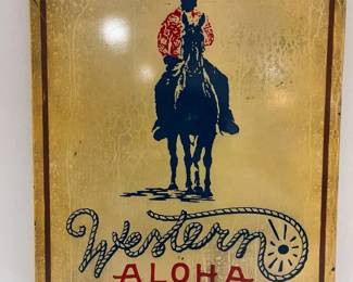 WGG732 Western Art By Hawaiian Artist