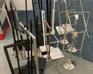 WGG653 Display Stands-Black, White, Silver