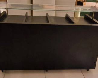 WGG057 Black Retail Display Counter