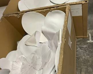 WGG579 - Large 3D Sculptured Flower Wall Art