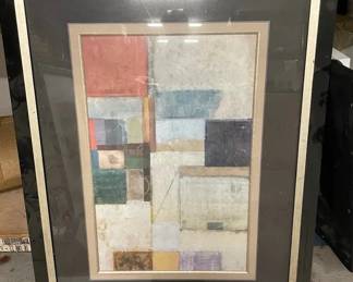 WGG613 Framed Geometric Print
