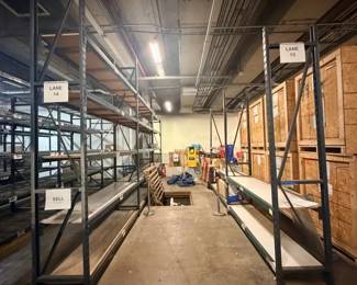 WGG412 Pair of Industrial Shelving Racks