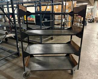 WGG447 Black Rolling Shelf