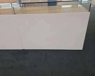 WGG303 Elegant Glass and Marble Display Case