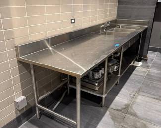 WGG347 Commercial Sinks & Counter