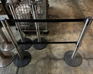 WGG445 (6) Stanchion Poles