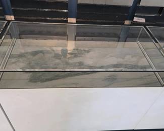 WGG301 Elegant Glass and Marble Display Case