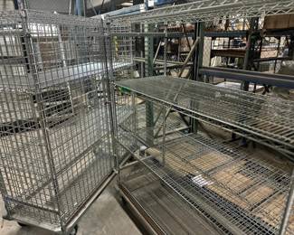 WGG416 Set Of Metal Rolling Racks