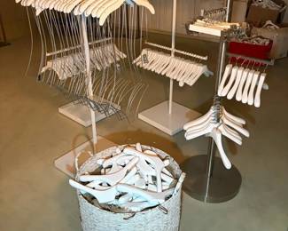 WGG233 Clothing Racks & Woven Basket
