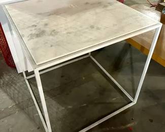 WGG577 Tall Table With Stone Slab Top