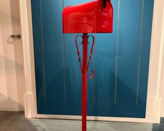 WGG192 Red Christmas Style Mailbox