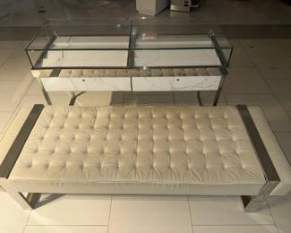 WGG024 Jewelry Display Case with Bench