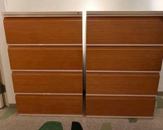 WGG721 Pair of Locking Lateral Filling Cabinets