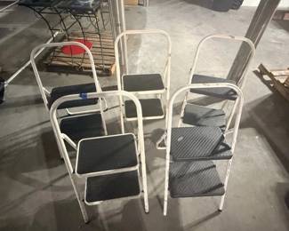 WGG539 Five 2 Step Ladder Stools-