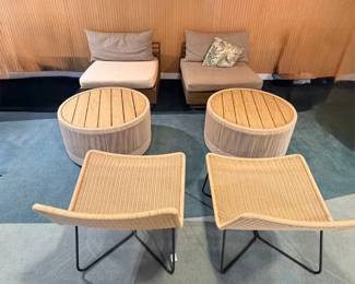 WGG661 Patio Lounge Furniture Bundle