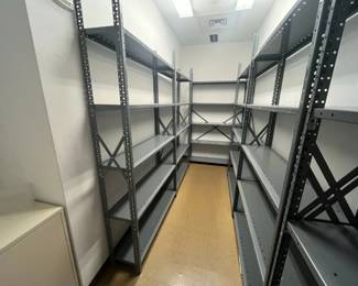 WGG679 Set Of Six Metal Storage Shelves