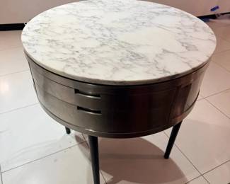 WGG075 Marble Round Jewelry Display Stand