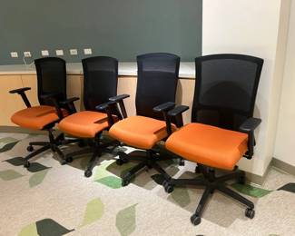 WGG741 Four Swivel Adjustable Office Chairs