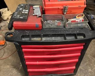 WGG554 Tool Cart & Miscellaneous Tools