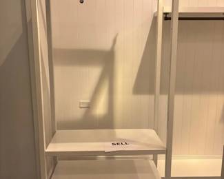 WGG343 Shelves with Hangar Racks