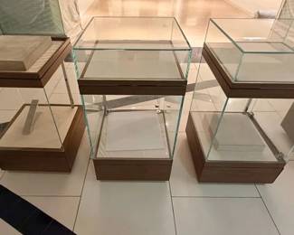 WGG128 (3) Glass Cabinet Display Cases