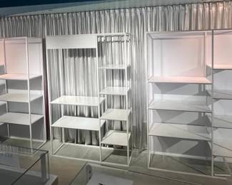 WGG222 Metal Shelves, Set Of Three