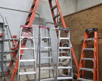 WGG452 Ladders (5) and A Step Stool