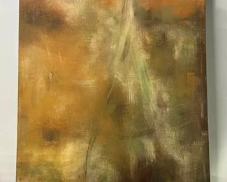 WGG595 Abstract Painting On Stretched Canvas