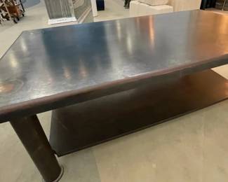 WGG271 Rich Chocolate Industrial Steel Table