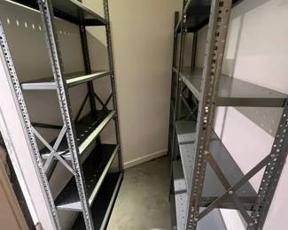 WGG689 Set Of Three Metal Storage Shelves