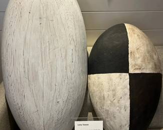 WGG183 Lonny Tomono Fine Art Pieces, Hand Carved Wood