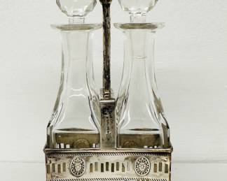 Sterling silver caddy