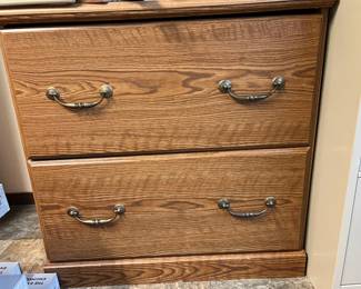 Oak File cabinet