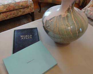 Tiffany & Co World Atlas/Haeger Vase