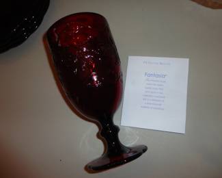 Princess House "Fantasia Ruby Red Poinsettia" Did you know the company started in 1963 in a chicken house and grew to be a direct selling company.