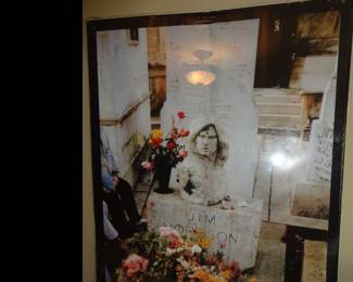 Jim Morrison Memorial Poster