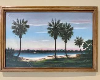 Clarence Alderman Florida Artist, Pre-Florida Highwaymen painter 