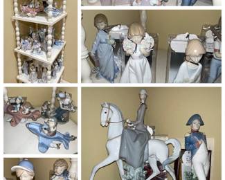Vintage Lladro Collection Society figurines 