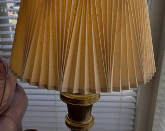 STIFFEL heavy brass MCM lamp