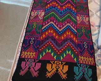GUATEMALAN hand made table runner