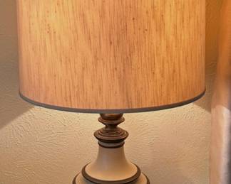 STIFFEL heavy, high end, mid century 3way lamp