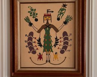 NAVAHO SAND ART
