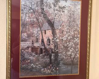 GLYNDA TURLEY limited edition framed print 922/3900